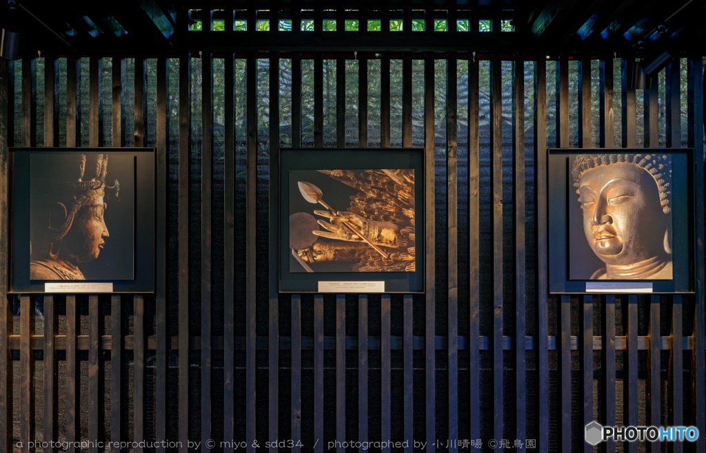 奈良 飛鳥園ギャラリーにて