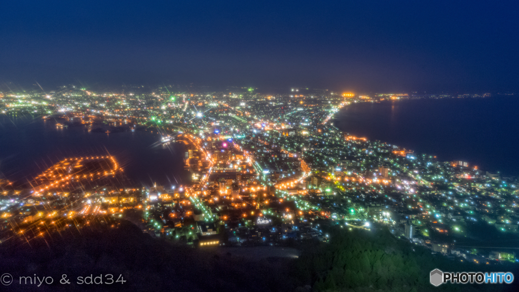 函館の夜景