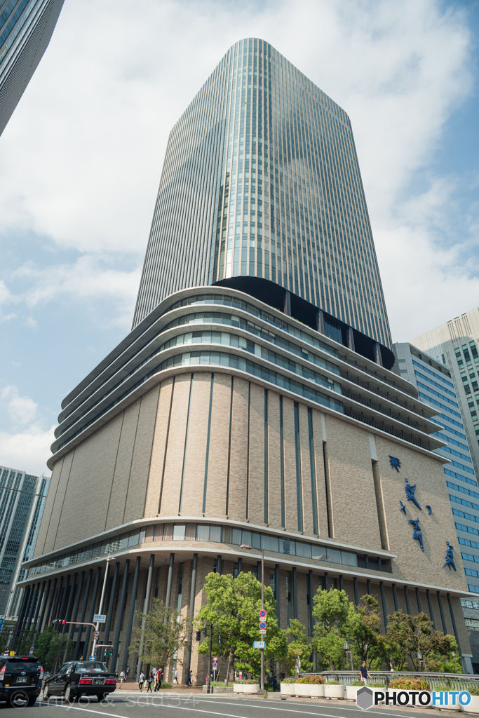 Over view of the Festival Tower Osaka.