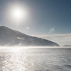 琵琶湖の気嵐