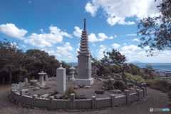 奉納山公園の阿國塔 (出雲)