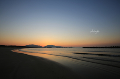 夕暮時