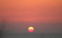 沈む太陽