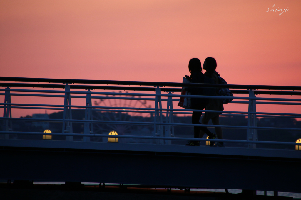 夕暮れ時