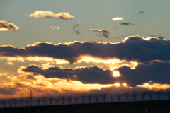 夕焼け雲2