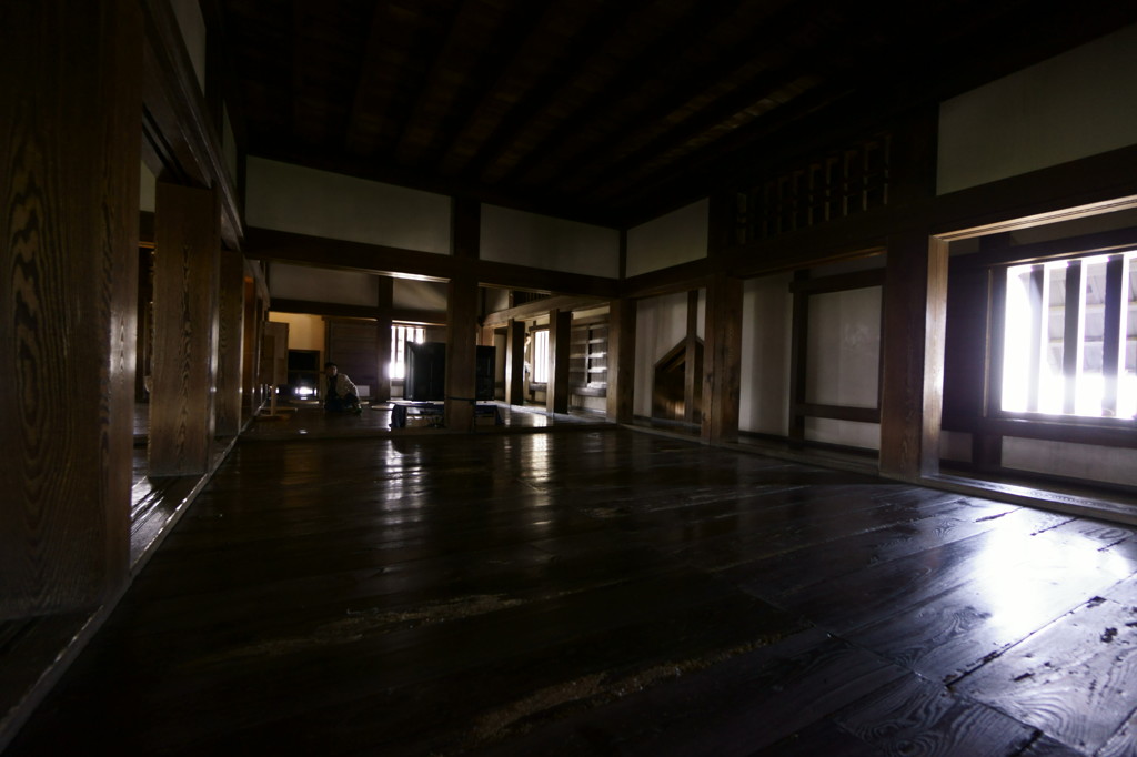 松山城　寛ぐ