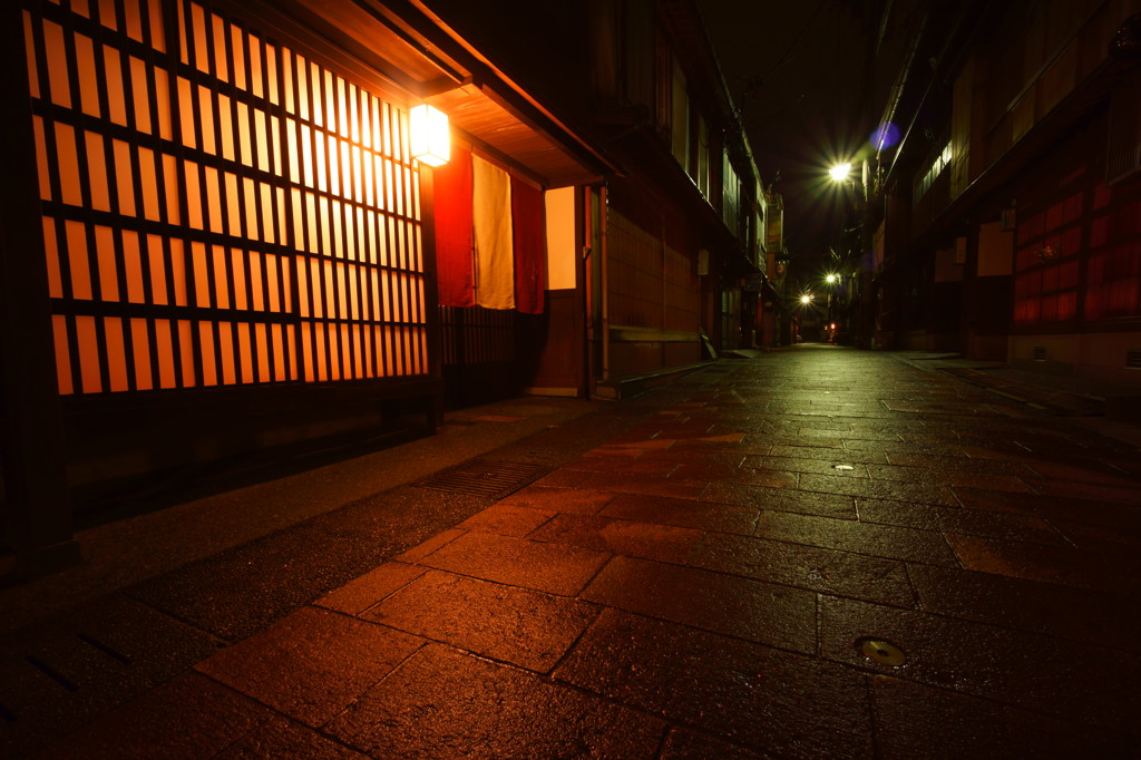 金沢　夜のひがし茶屋街_2