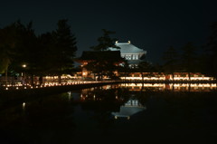 なら燈花会　東大寺　鏡池