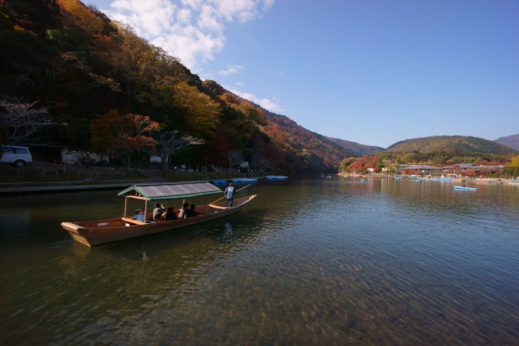 秋の嵐山