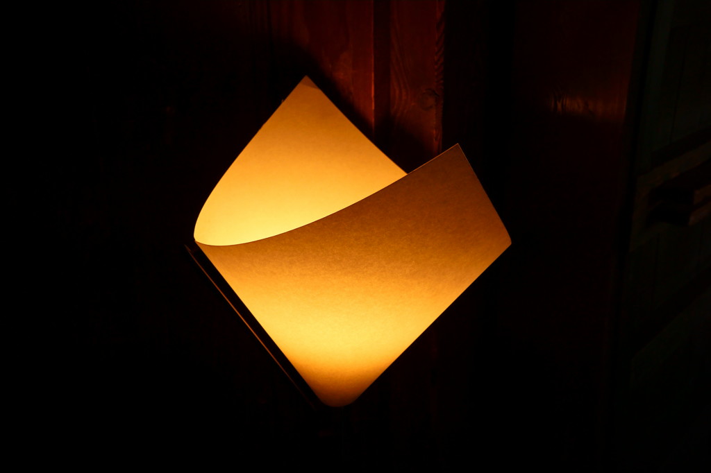 松山城　灯り