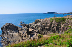 国定公園　越前海岸　東尋坊