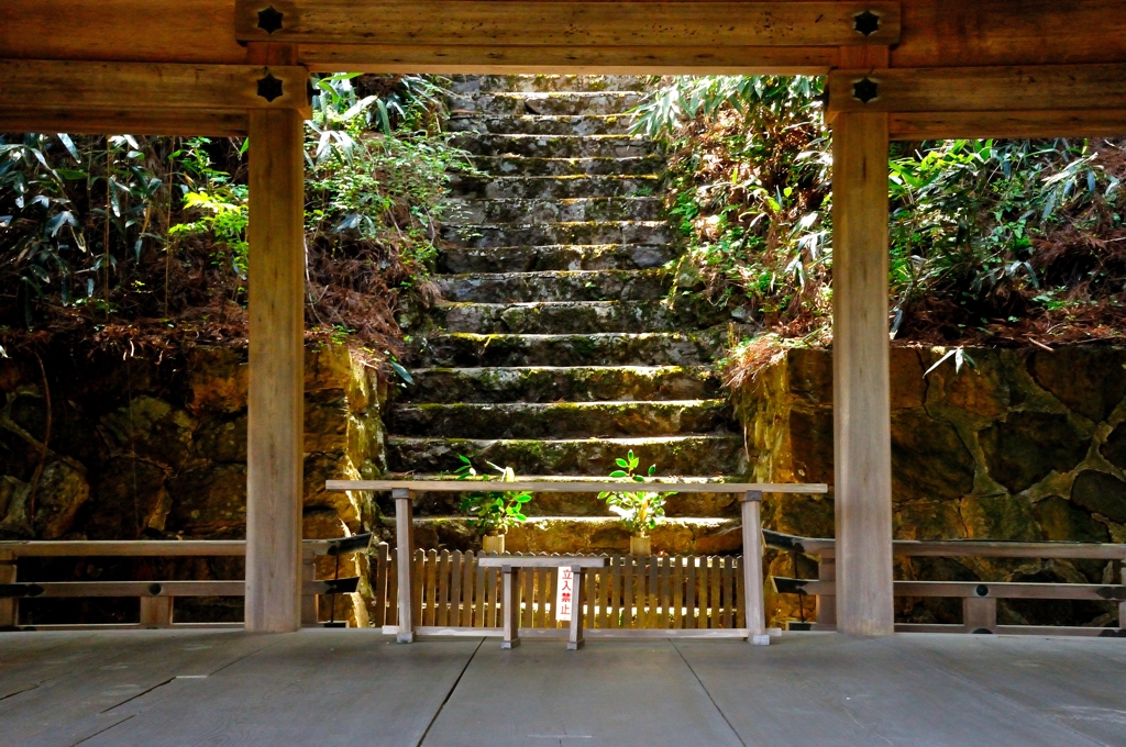 金峰神社　拝殿