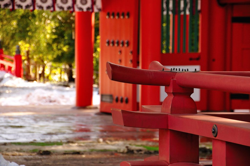 氷川神社｜舞殿