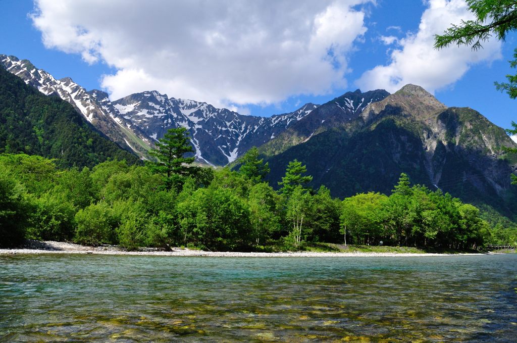 上高地｜穂高連峰