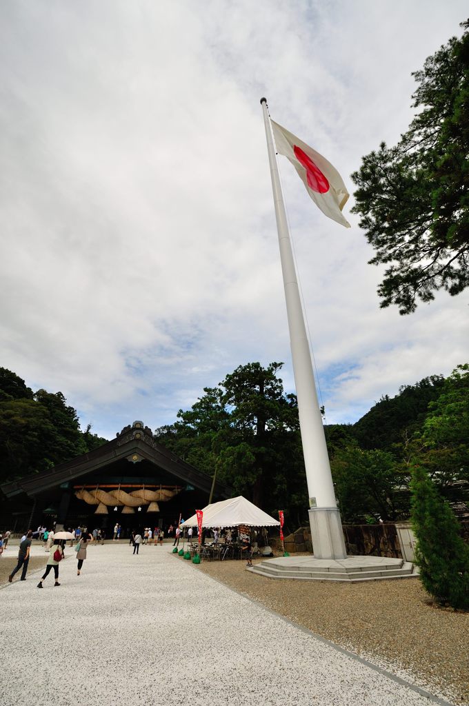 出雲大社｜日の丸