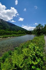 上高地｜河童橋へ向かう林道