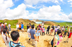 白根山　湯釜