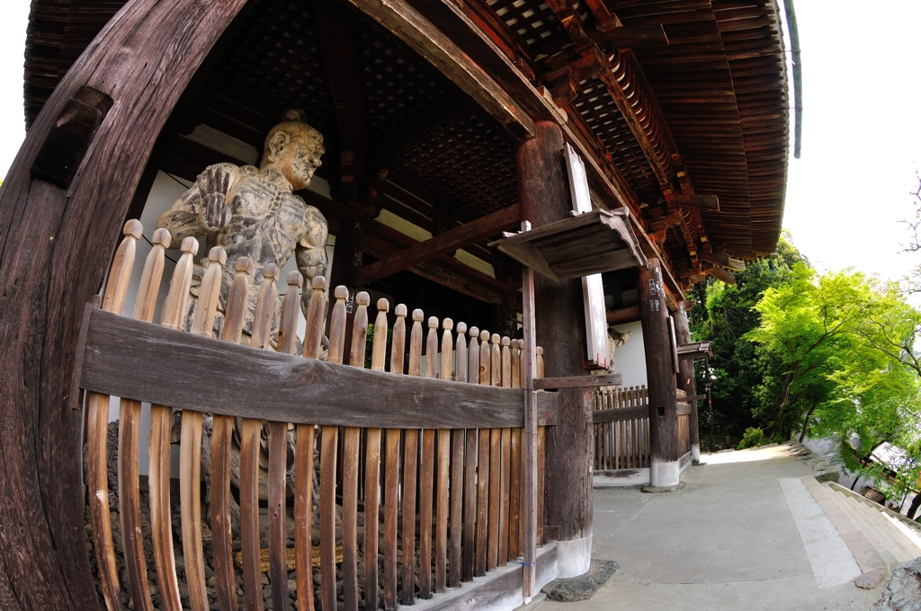 金峯山寺　仁王門