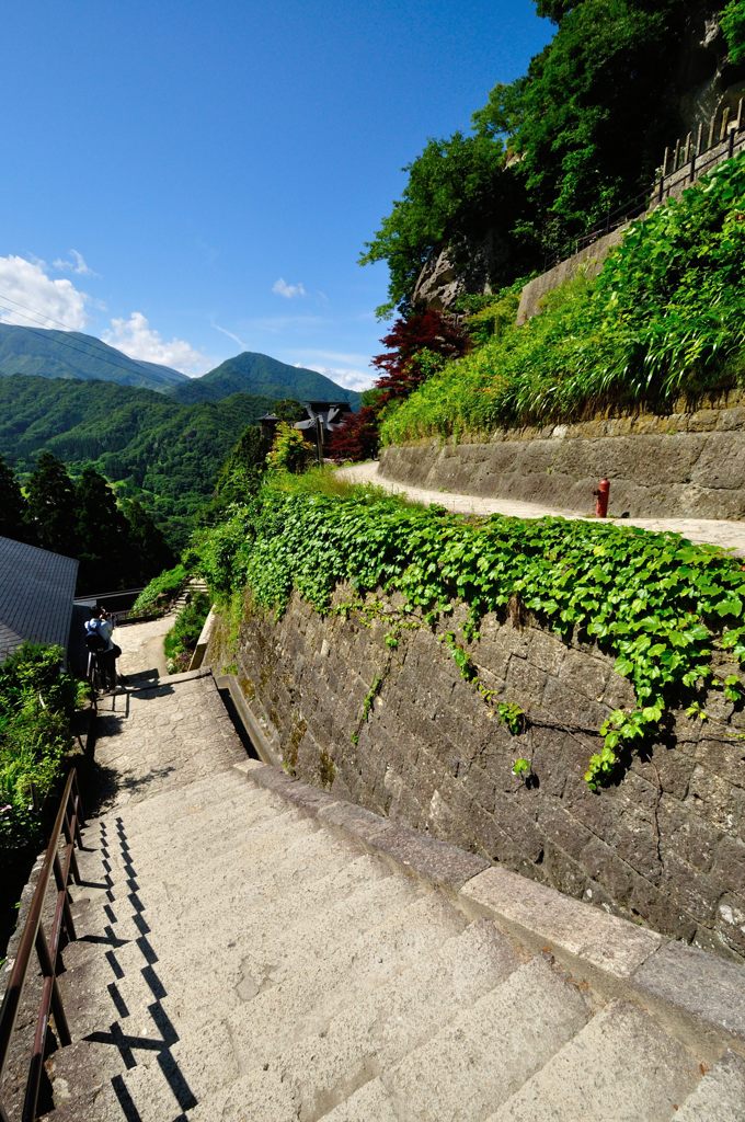 山山形｜宝珠山 立石寺（山寺）　石段