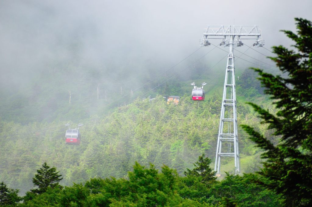 山形｜樹氷高原駅付近　百万人ゲレンデ　展望の丘
