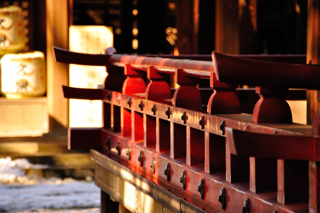 氷川神社｜舞殿