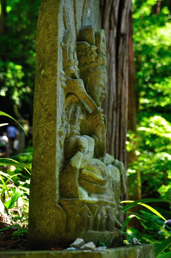 山形｜宝珠山 立石寺（山寺）　道中石仏