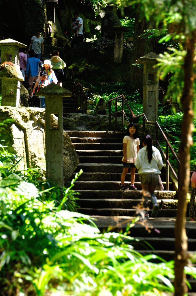 山形｜宝珠山 立石寺（山寺）　道中