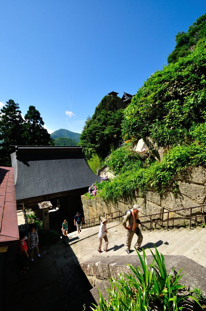 山形｜宝珠山 立石寺（山寺）石段