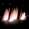 山形｜旧県会議事堂前の噴水ライトアップ