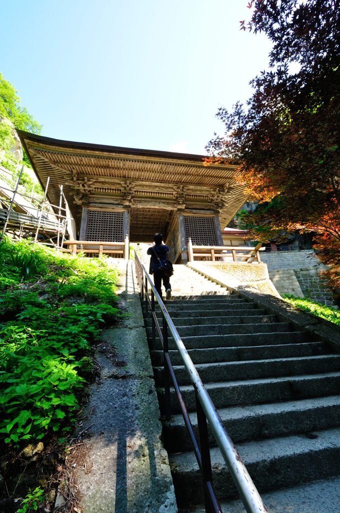 山形｜宝珠山 立石寺（山寺）　楼門