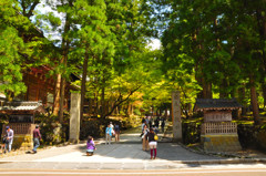 永平寺　境内入口