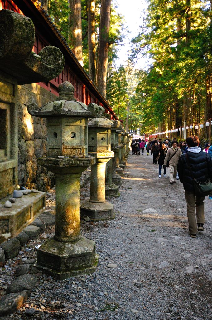 日光2014｜東照宮から二荒山神社への参道