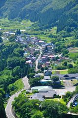 山形｜宝珠山 立石寺（山寺）　五大堂からの眺め