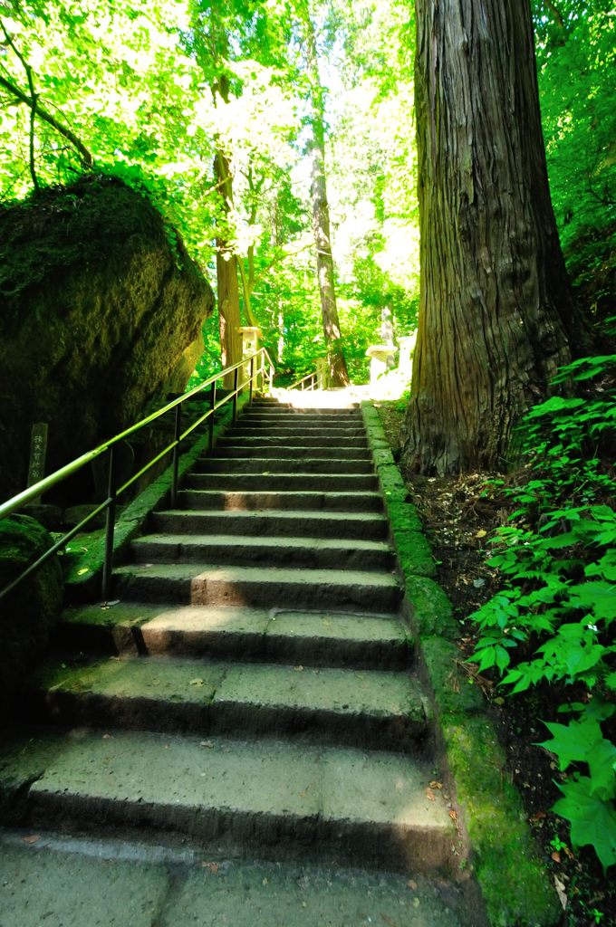 山形｜宝珠山 立石寺（山寺）石段