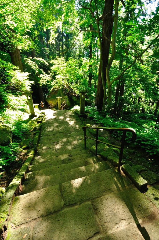 山形｜宝珠山 立石寺（山寺）石段