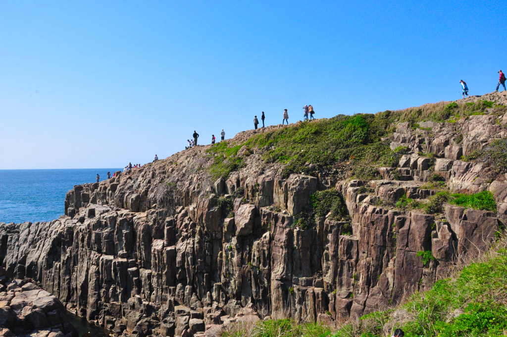 国定公園　越前海岸　東尋坊