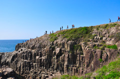 国定公園　越前海岸　東尋坊