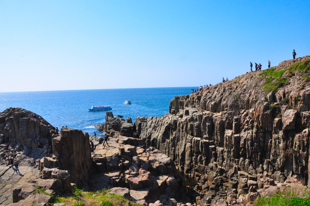 国定公園　越前海岸　東尋坊