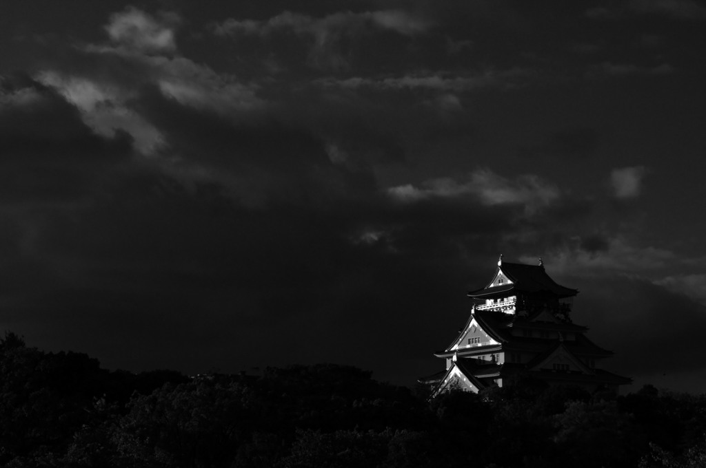 夕暮れ