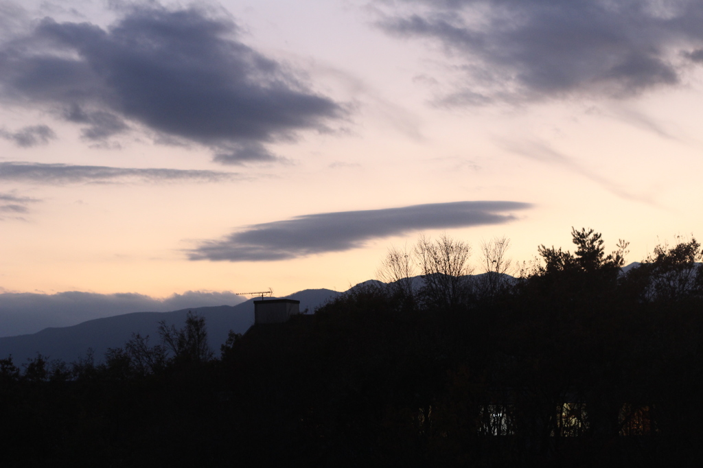 那須の夕暮れ２