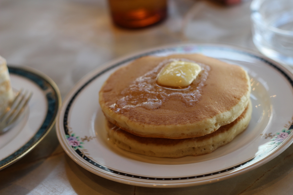 バターとろけるホットケーキ＾＾