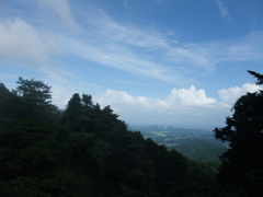 筑波山からの眺め