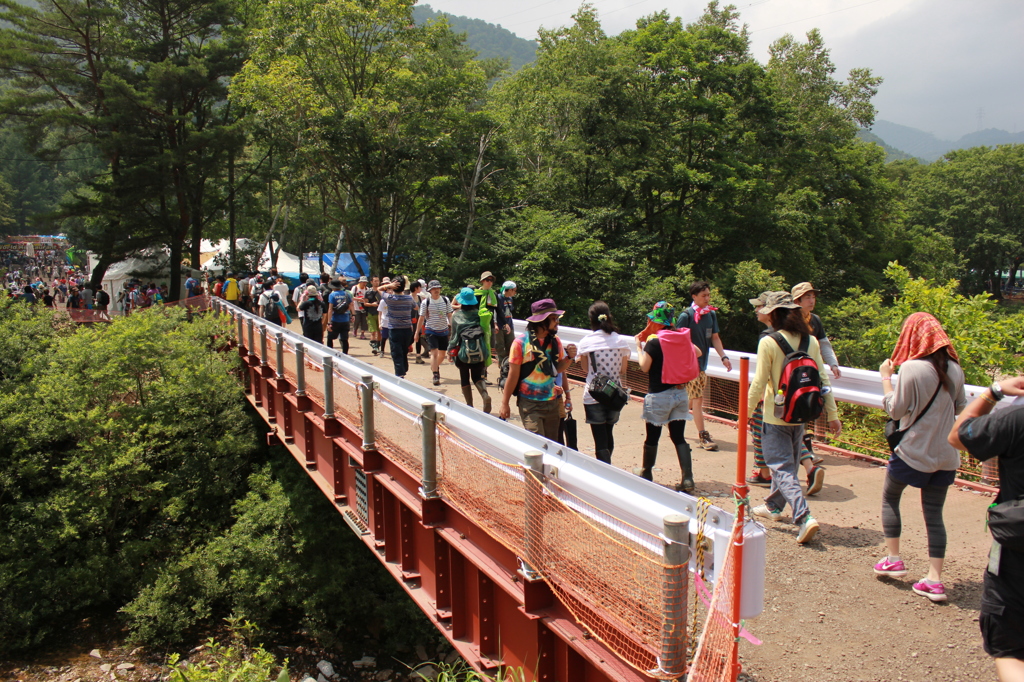 オアシスへ向かう