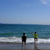 もう一度きた夏を楽しむ子供たち