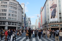 銀座四丁目交差点