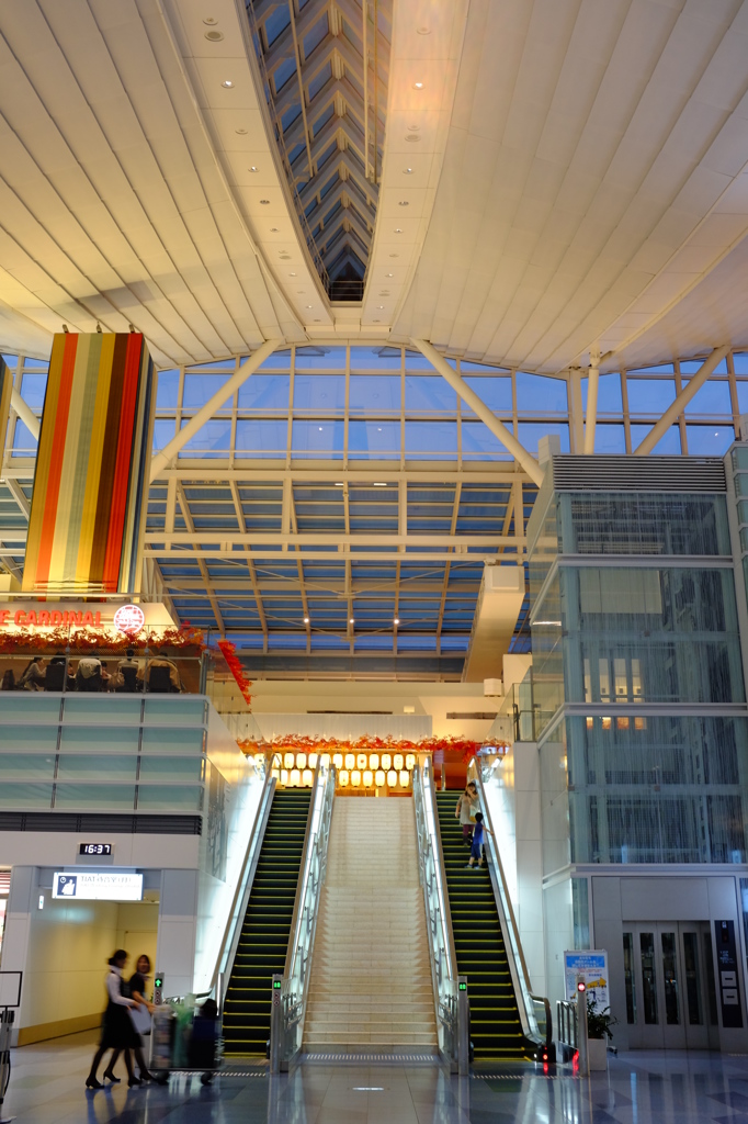 羽田空港出発ロビー