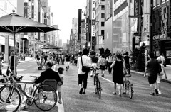 銀座の休日