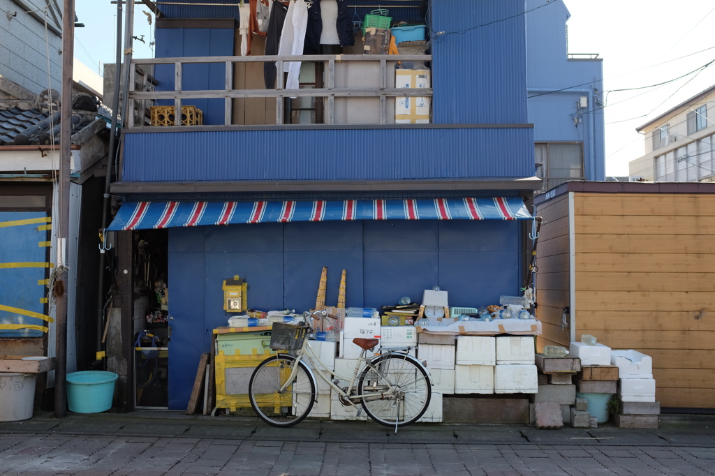 三崎の街並み