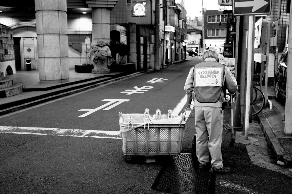 野毛のお掃除隊