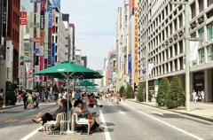銀座の休日